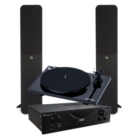 PROJECT ESSENTIAL III + TAGA HARMONY HTA-800 + Q-ACOUSTICS Q3050I