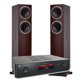 NAD C368 + CARTE BLUOS + FYNE AUDIO F501