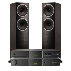 NAIM CD5SI + NAIT5SI + FYNE AUDIO F502