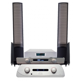 LUMIN U2 MINI + ATOLL DAC 300 + IN 400 SE + MARTIN LOGAN ESL-X