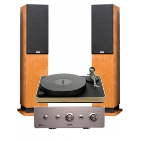 CLEARAUDIO CONCEPT WOOD SATISFY MAESTRO + SMART PHONO V2 SUGDEN ANV-50 + PROAC D30RS