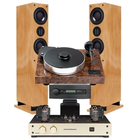 PRO-JECT XTENSION 10 + ORTOFON 2M-BLACK 250 LVB + SYNTHESIS ROMA 79DC + CONRAD JOHNSON CAV45 S2 + PROAC D48R