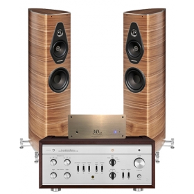 D-LAB NANO PLAYER SIGNATURE V5 + LUXMAN LX-380 + SONUS FABER OLYMPICA NOVA II