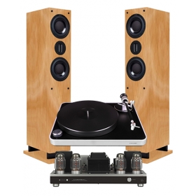 CLEARAUDIO CONCEPT SATIFY ESSENCE + BASIC PHONO V2 + LUXMAN MQ-88UC + PROAC D48R