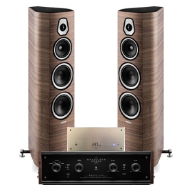 3D-LAB NANO PLAYER PLATINIUM V5 + MOONRIVER 404 + SONUS FABER SONETTO V