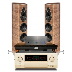 3D-LAB NANO TRANSPORT SIGNATURE + ICOS DACTABLETTE 5 + ACCUPHASE E-650 + SONUS FABER OLYMPICA NOVA III