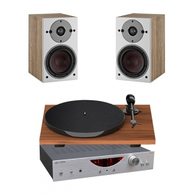 Taga Harmony HTA600B + Pro-Ject E1 + Dali Oberon 1
