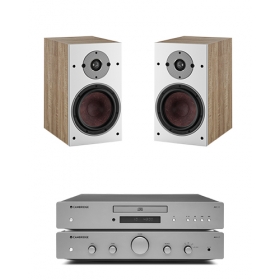 CAMBRIDGE AX-C25 + AX-A25 + DALI OBERON 3