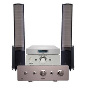 LUMIN U2 MINI + SUGDEN ANV-50 + MARTIN LOGAN ESL-X