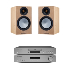 CAMBRIDGE AX-C35 + AX-A35 + MONITOR AUDIO SILVER 50 7G