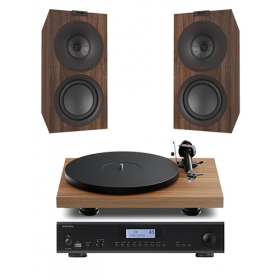 PRO-JECT DEBUT CARBON EVO 2 + ROTEL A12 MK2 + KEF Q-CONCERTO META