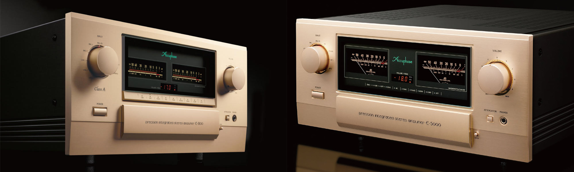 Accuphase E800 & E5000