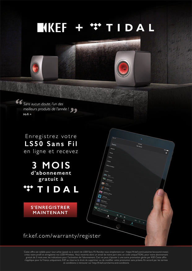 KEF + Tidal KEF + Tidal