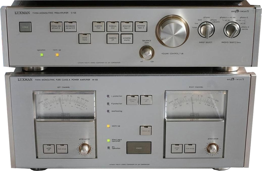 Luxman C05 & M05